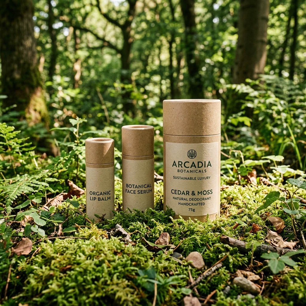 Eco Friendly Packaging in Forest